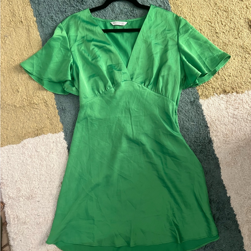 Green Mini Dress